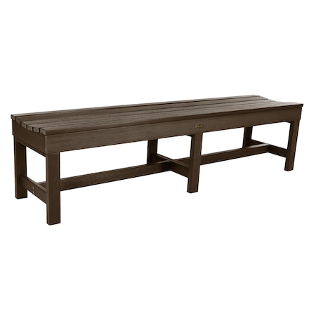 Highwood Usa 6ft Commercial Grade Backless Picnic Bench Outdoor Furniture for Patio, Yard and Garden CM-BENSQ61-ACE